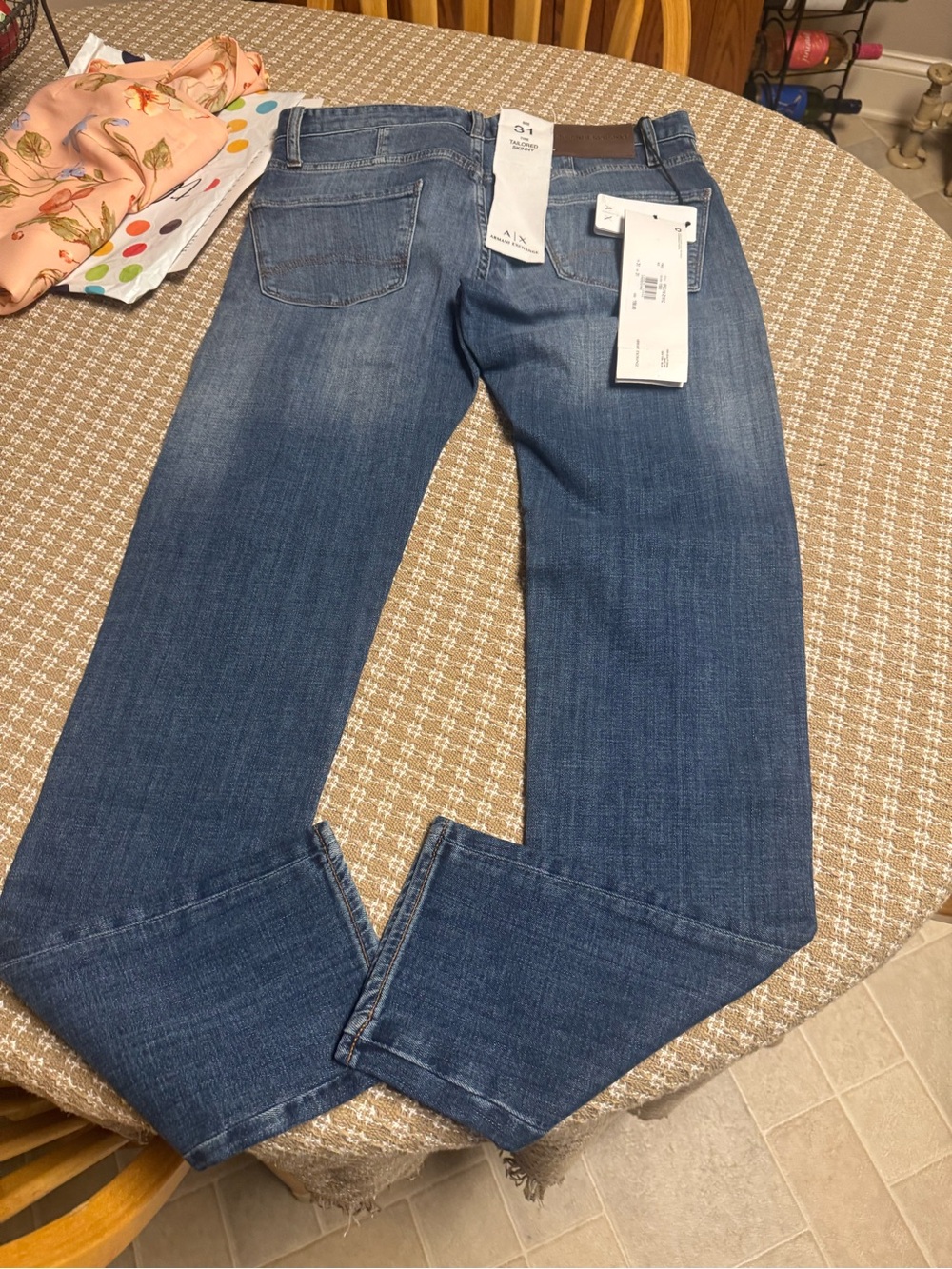 A/X Armani Exchange Men's Skinny Jeans - Blue Wash